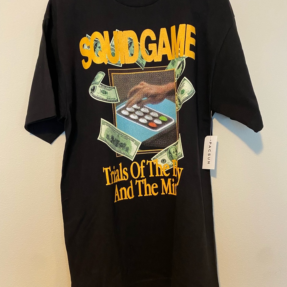 Netflix  X Market - Squid Game Trials T-Shirt Black